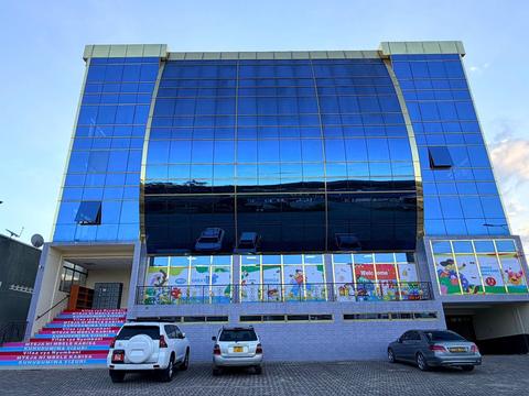Full building view of the mall